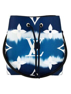 Louis Vuitton Neo Noe MM Shoulder Bag Blue M45126